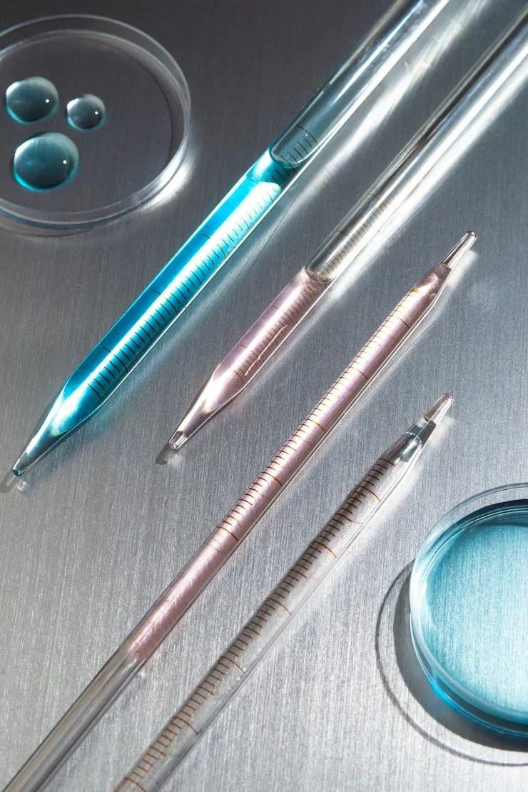 top-view-laboratory-samples-arrangement