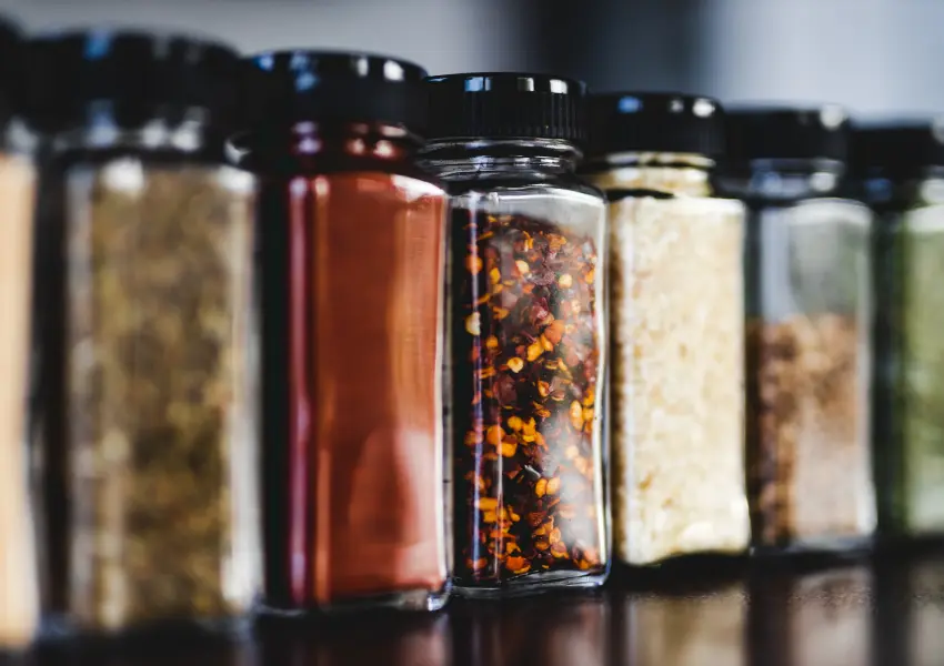 various spices