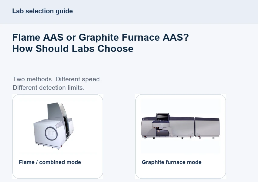 Flame AAS or Graphite Furnace AAS: How Should Labs Choose