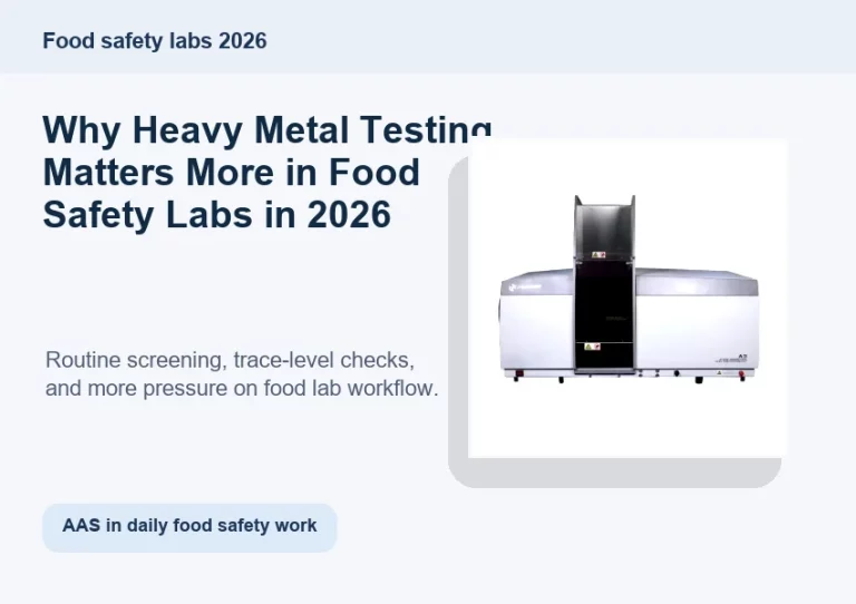 Why Heavy Metal Testing Matters More in Food Safety Labs in 2026